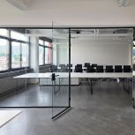 Glastrennwand für Sitzungszimmer