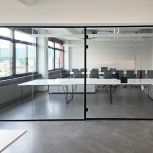 Glastrennwand für Sitzungszimmer