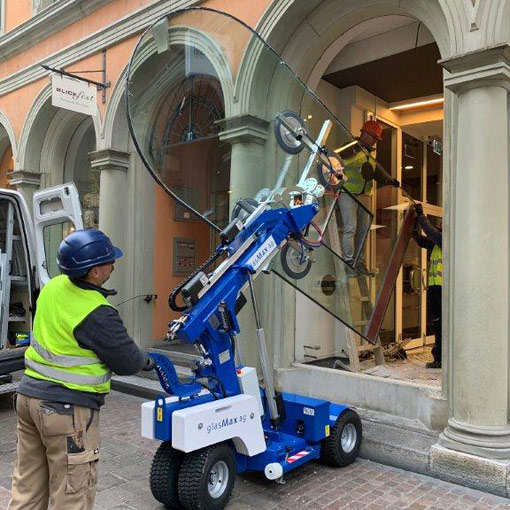 Montage Isolierglas mit Smartlift