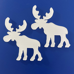 Figuren aus lackiertem Glas