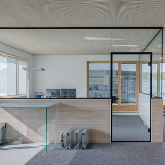 Bürotrennwand bei glasMax